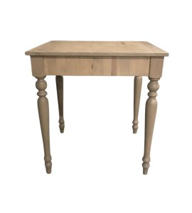 Ahşap Kare Tornalı Yemek Masası Kiralama 80x76x76