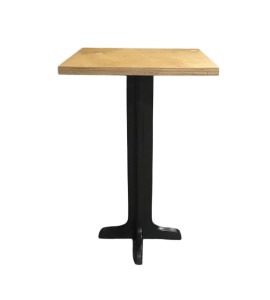 Ahşap Ayaklı Kare Bistro Masa Kiralama 110x70x70