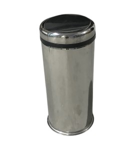 Döner Kapaklı Paslanmaz Metal Çöp Kovası Kiralama 55×25