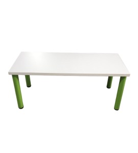 Demir Ayaklı Dikdörtgen Masa Kiralama 52x122x50