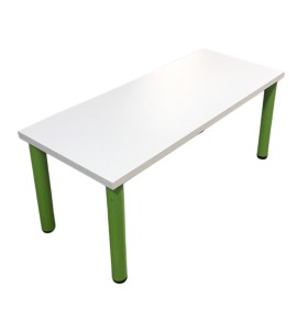 Demir Ayaklı Dikdörtgen Masa Kiralama 52x122x50