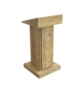 Ahşap Ayaklı Ahşap Kürsü Kiralama