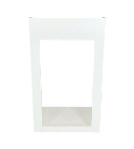 Beyaz Ahşap TV Totemli Kürsü Kiralama