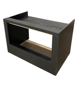 Siyah Ahşap TV Girişli DJ Desk Kiralama 80x120x75