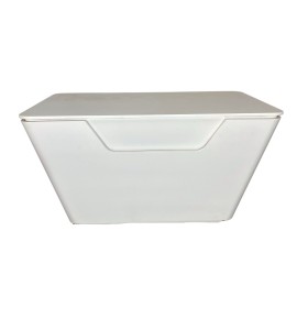 Işıklı Beyaz Ahşap Ürün Sergileme Standı