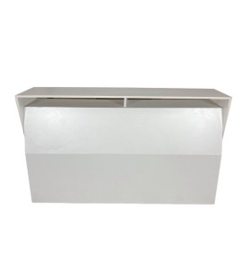 Beyaz Ahşap Karşılama Desk Kiralama 110x180x45