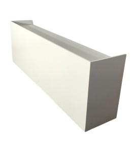 Ahşap Beyaz DJ Desk Kiralama 88x250x50