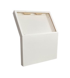 Beyaz Ahşap TV Totemi Kiralama