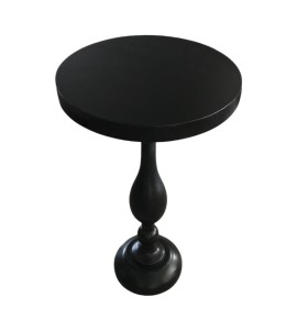  Siyah Ahşap Bistro Masa Kiralama 107×60