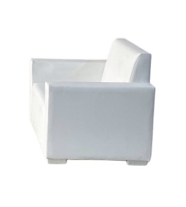 Beyaz Deri Davos Koltuk Kiralama