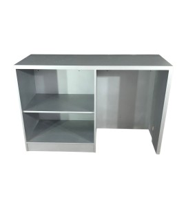 Gri Ahşap Raflı Tezgah Kiralama 95x145x55