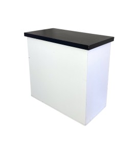 Siyah Beyaz Ahşap Desk Kiralama 100x105x100