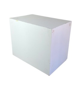 Beyaz Ahşap Dikdörtgen Kaide Kiralama 90x110x70