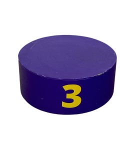 Sarı Lacivert Ahşap Silindir Kaide Sıralama Basamağı Kiralama 20×50