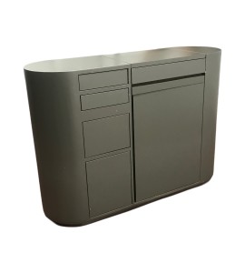 Radüslü Çekmeceli Desk Kiralama 110x150x50