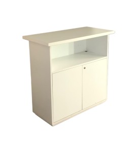 Beyaz Ahşap Uzun Tablalı Kapaklı Desk Kiralama 97x100x50