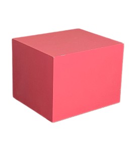 Pembe Ahşap Küp Kiralama 55x70x60