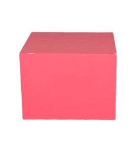 Pembe Ahşap Küp Kiralama 55x70x60