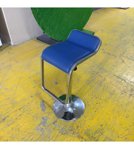 Minimalist Mavi Bar Sandalyesi
