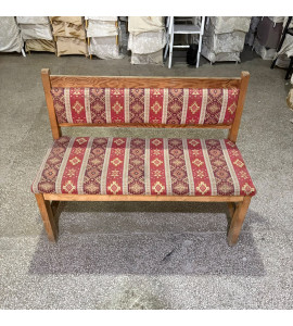Vintage Dokulu Ahşap Koltuk