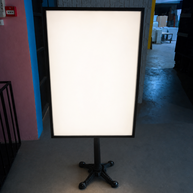 Modern Ayaklı Lightbox