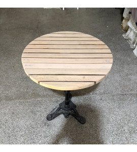 Retro Ahşap Bistro Masa