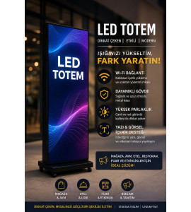 LED Totem Ekran Kiralama ve Satış | Dijital Reklam Ekranı