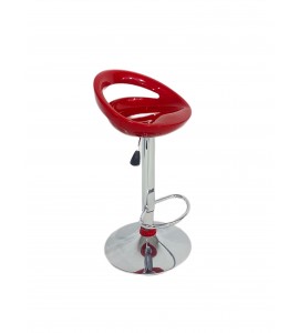 Kırmızı Kabuk Bar Taburesi - Bar Sandalyesi