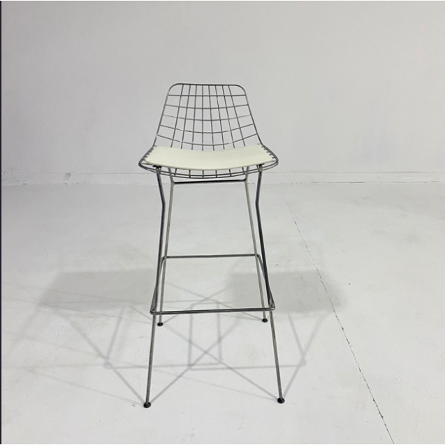 Metal Ayaklı Metal Tel Sandalye – Cafe Sandalyesi