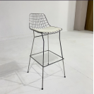 Metal Ayaklı Metal Tel Sandalye – Cafe Sandalyesi