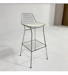 Metal Ayaklı Metal Tel Sandalye – Cafe Sandalyesi